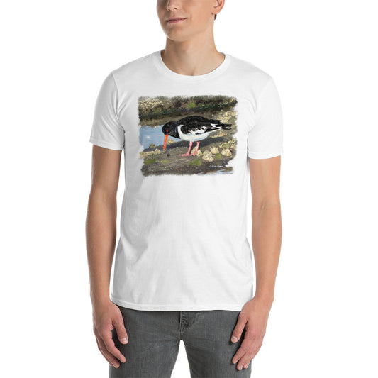 'Oystercatcher on the Rocks' Short-Sleeve Unisex T-Shirt