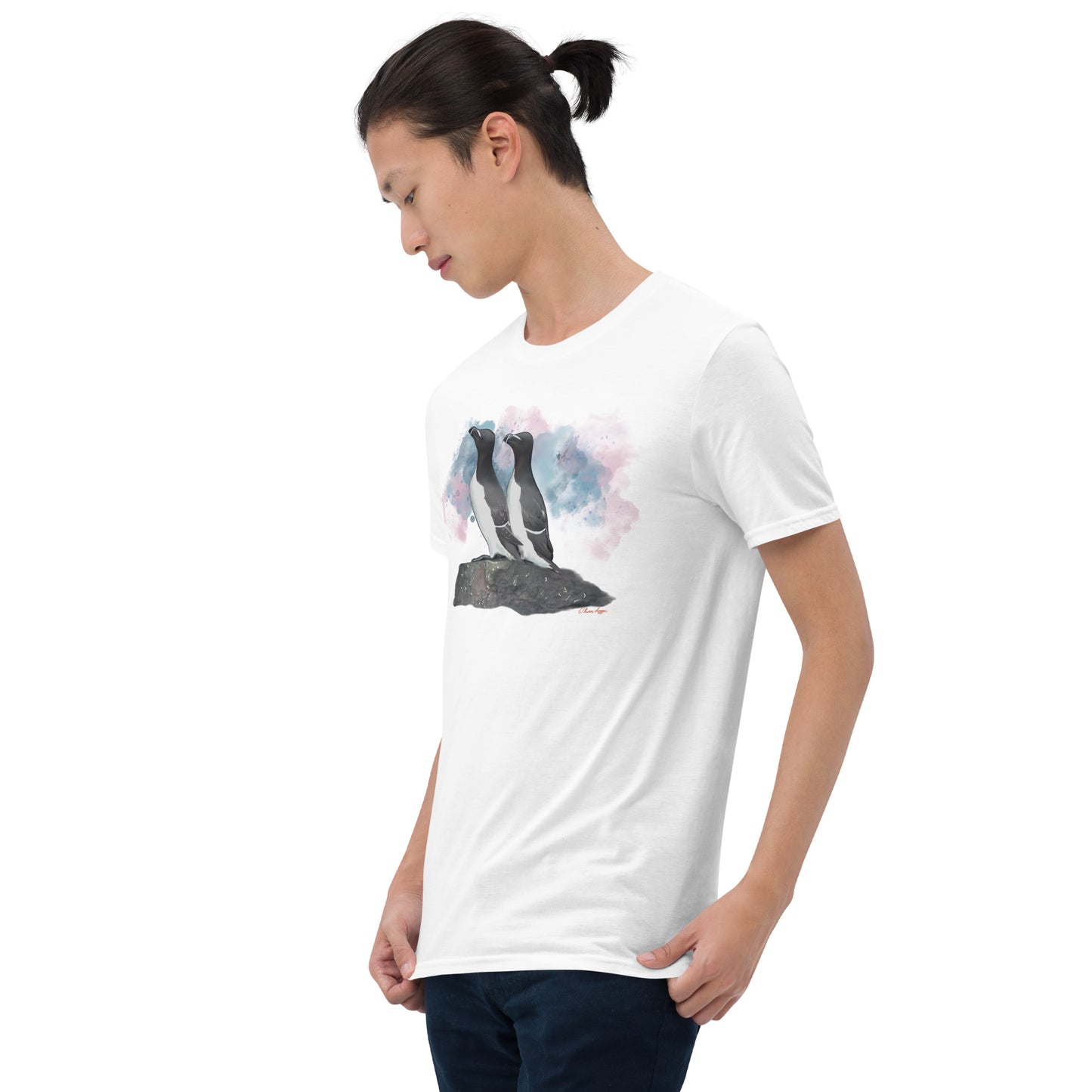 'A Pair of Razorbills' Short-Sleeve Unisex T-Shirt