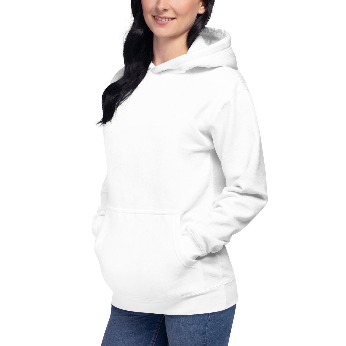 'Guillemot Mother & Kittiwake Chick' Unisex White Hoodie